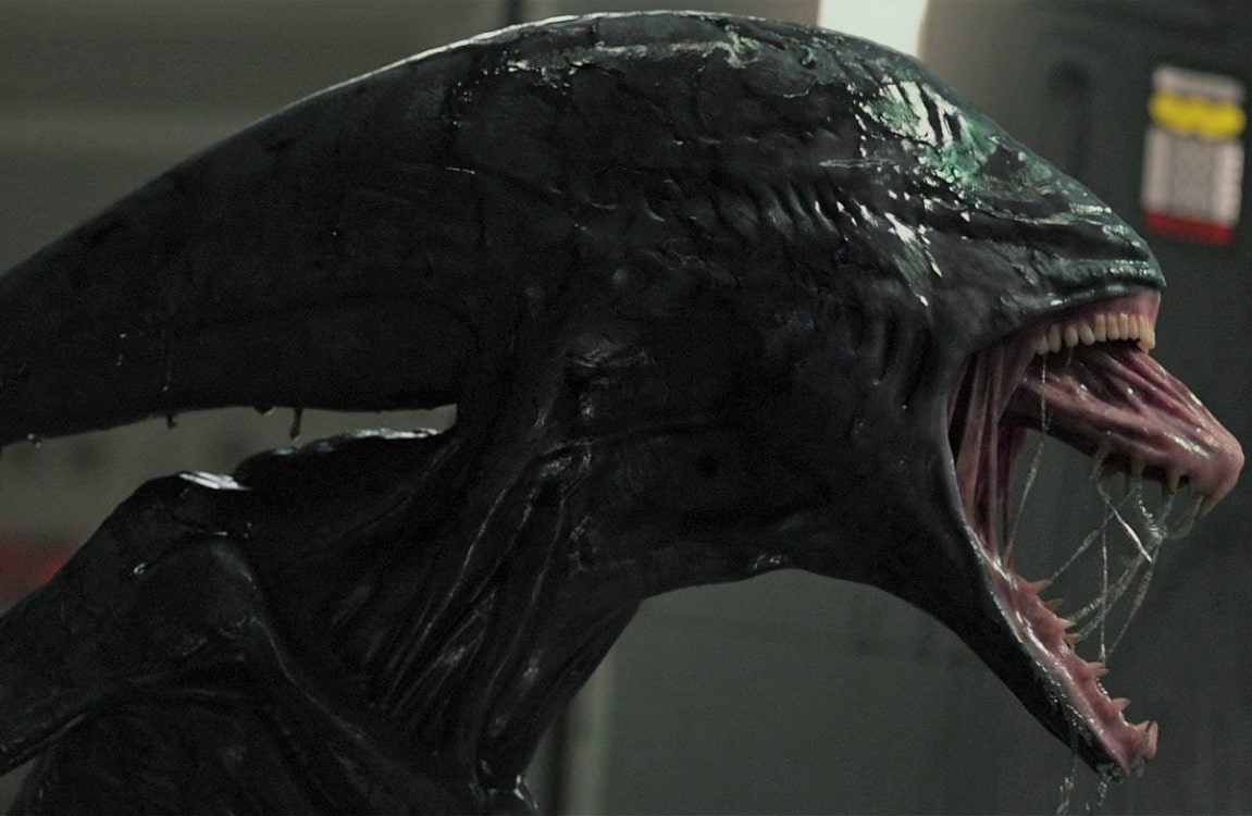 The pink inner jaw of the Deacon from Prometheus