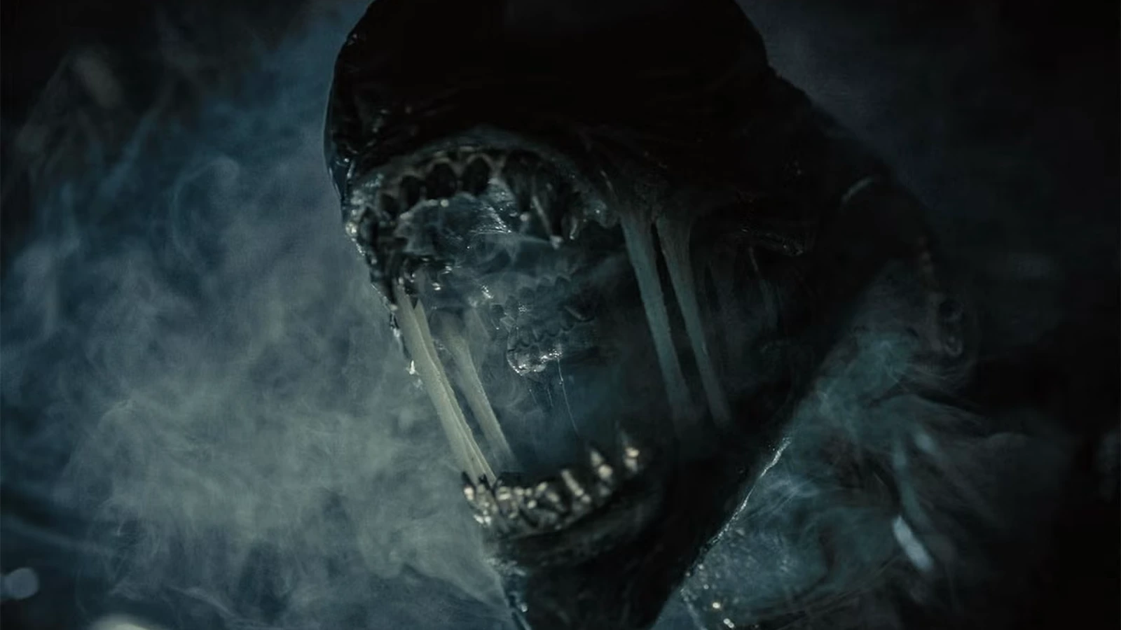 Xenomorph mouth closeup from Alien: Romulus