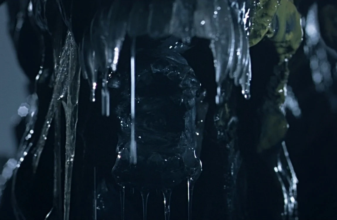 The Alien Queen from Alien vs. Predator secretes saliva