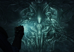 The Xenomorph Mural from Prometheus