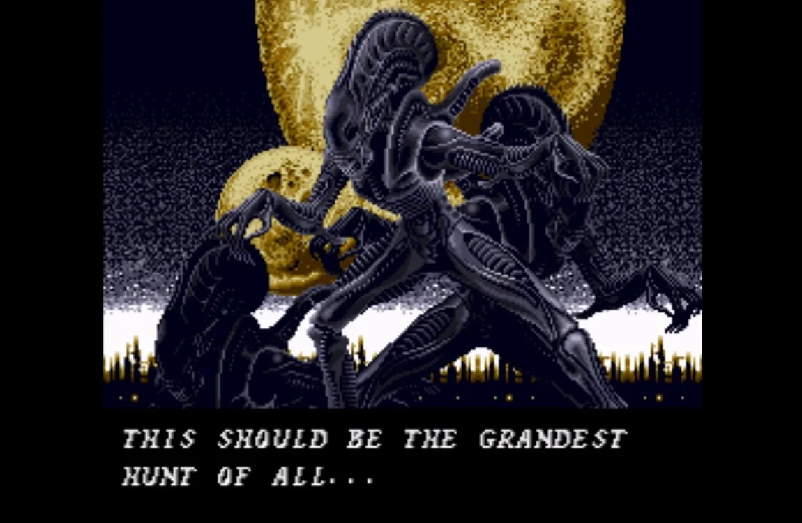 The Orion Nebula from Alien vs. Predator SNES