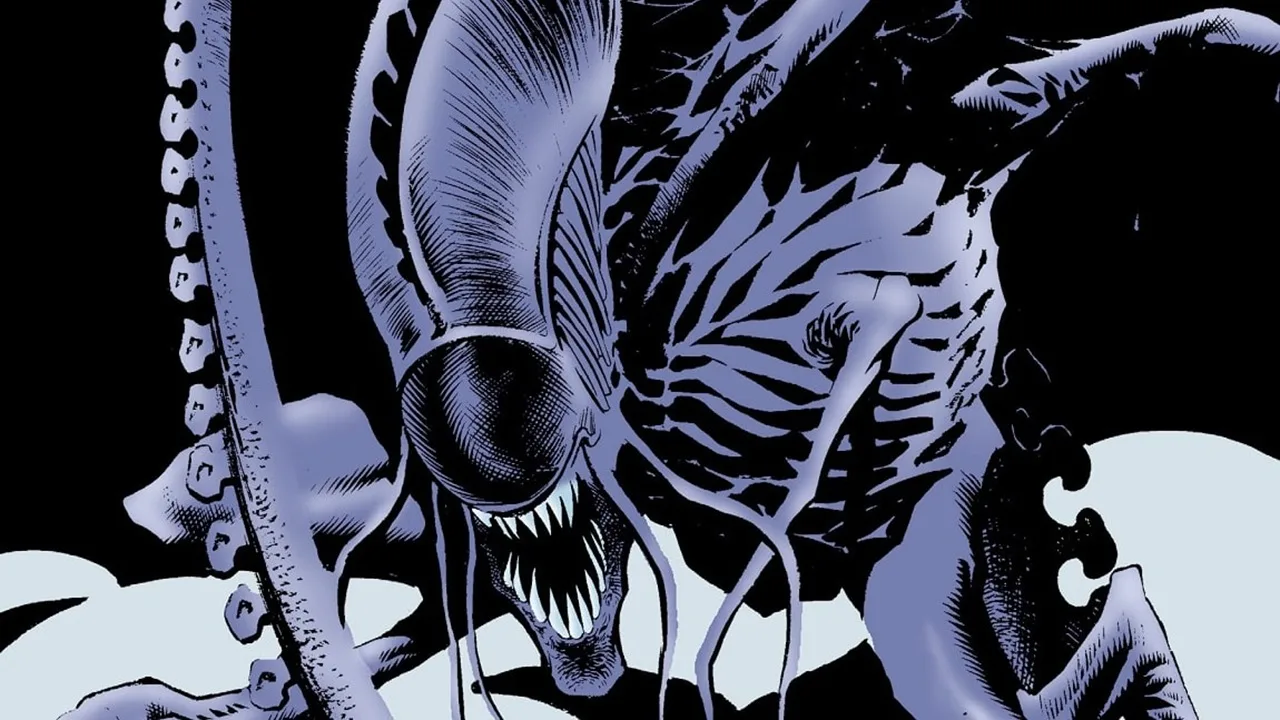 The Xenomorph Queen Mother on Xenomorph Prime from Aliens: Female War
