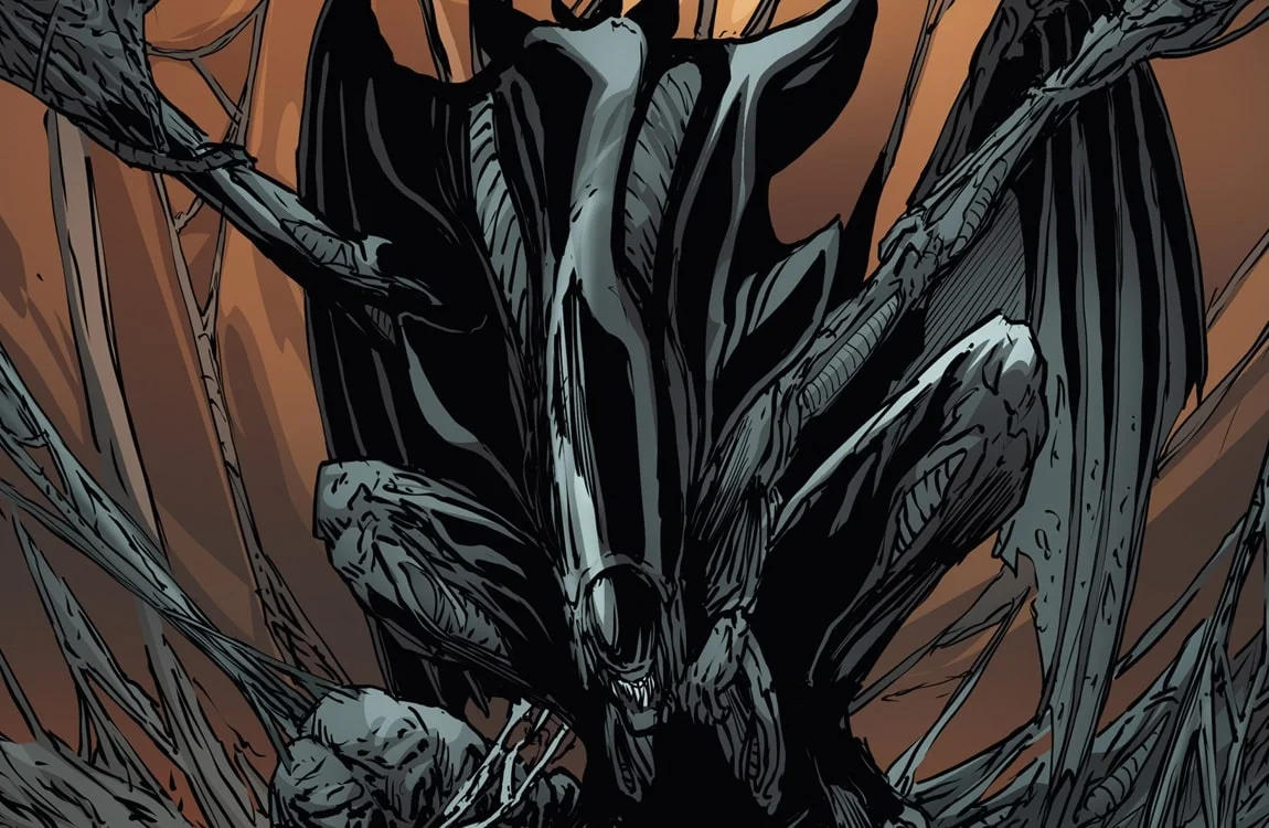 A Flying Alien Queen