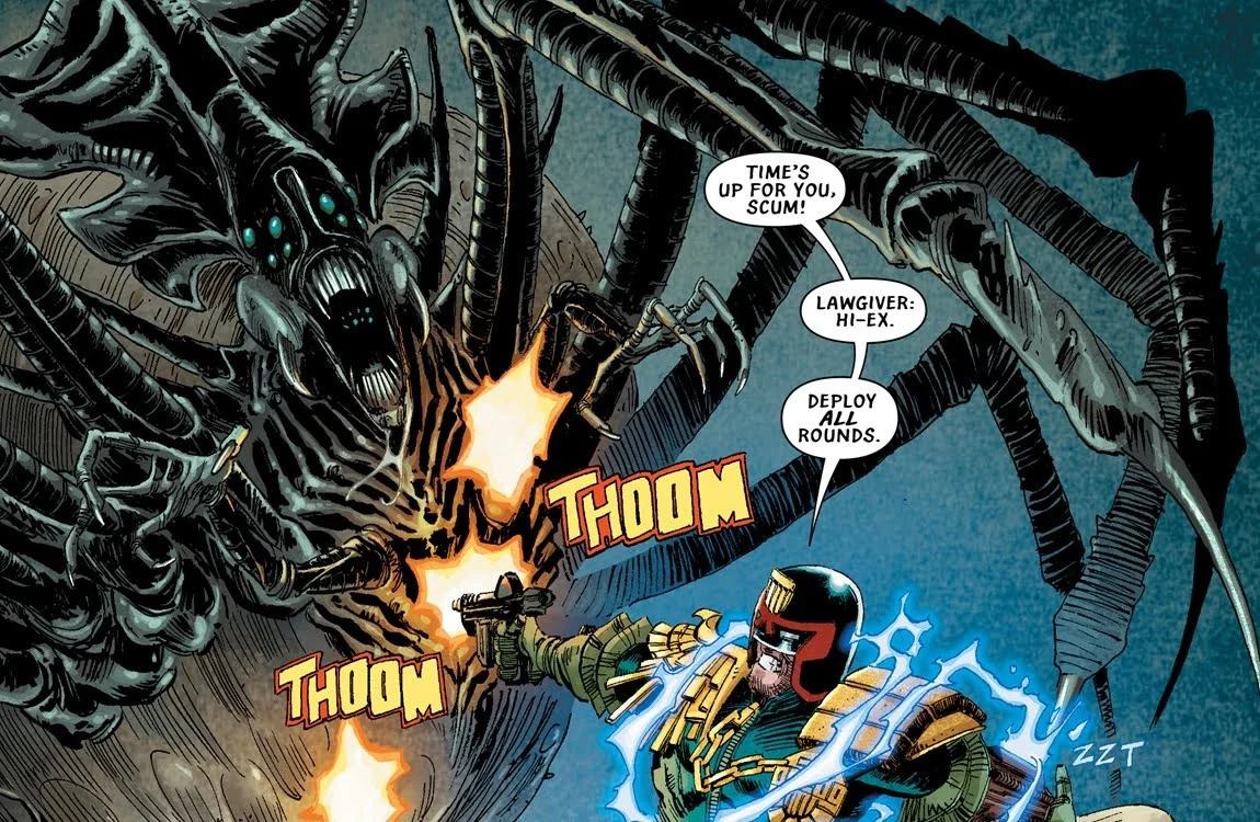 The insectoid Queen who transformed from Dr. Niels Reinstöt