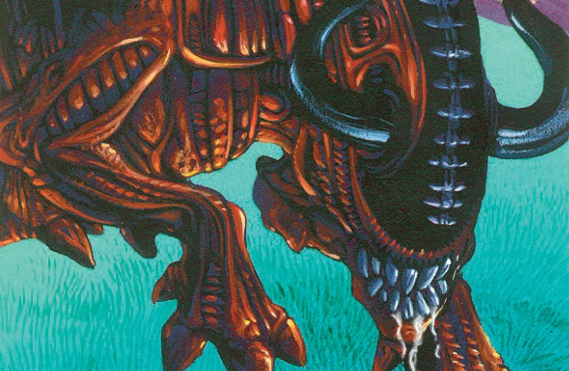 The Bull Alien Kenner figure from Aliens: Space Marines