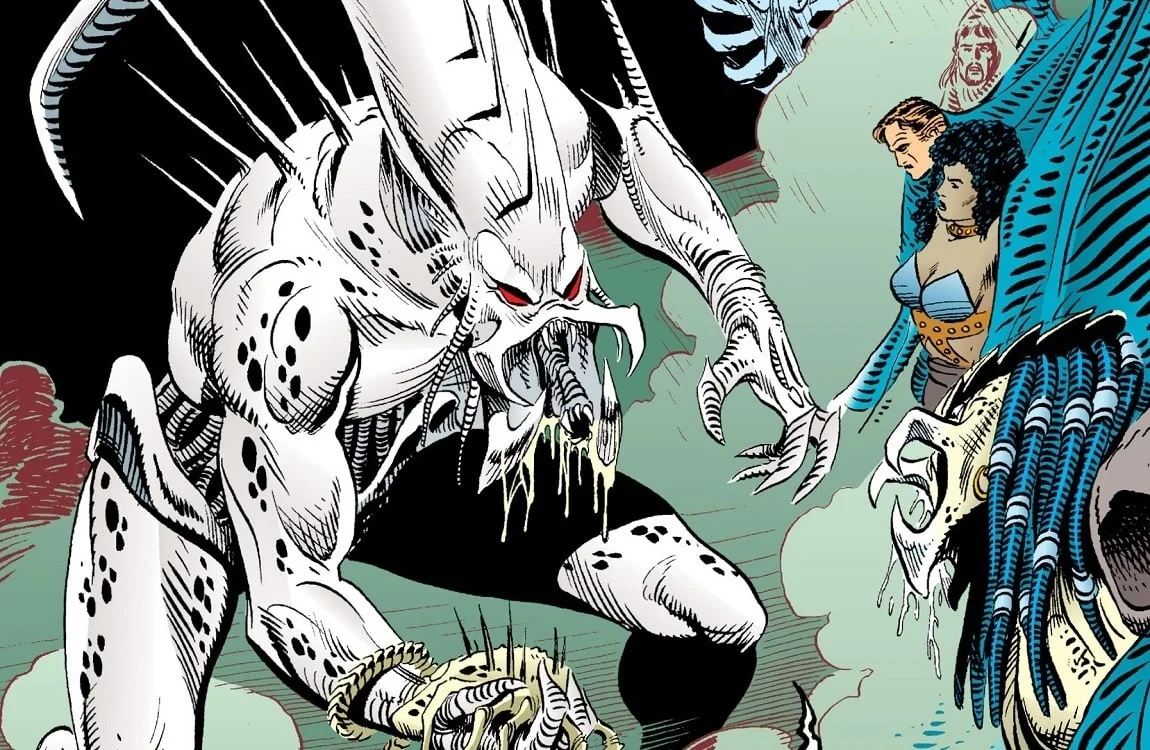 The Hybrid King Xenomorph from Aliens vs. Predator: Deadliest of the Species