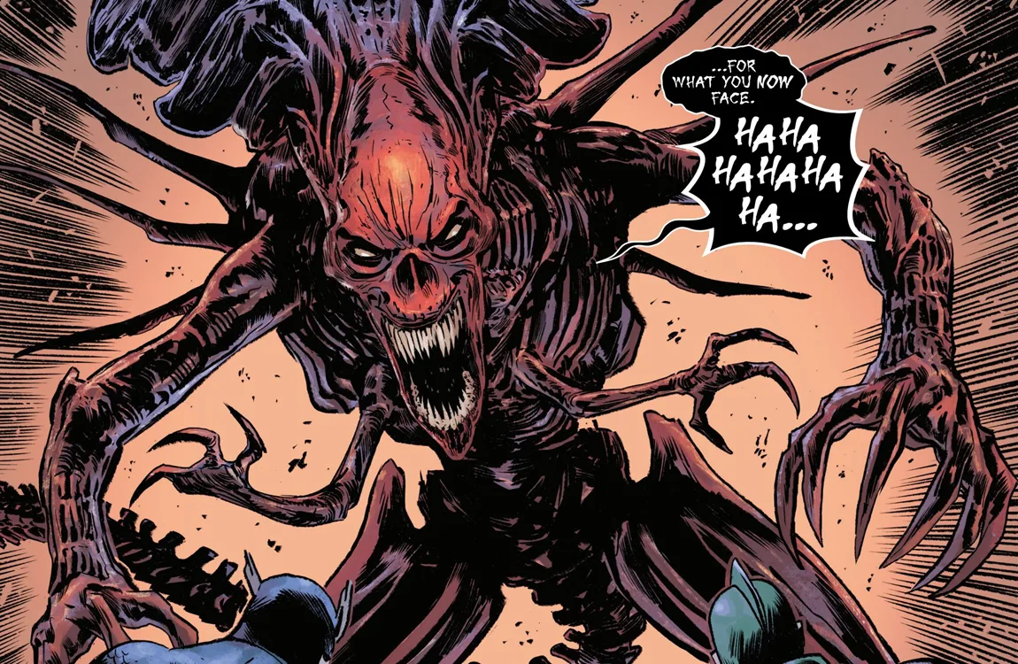 The Red King Xenomorph from Alien vs. Captain America