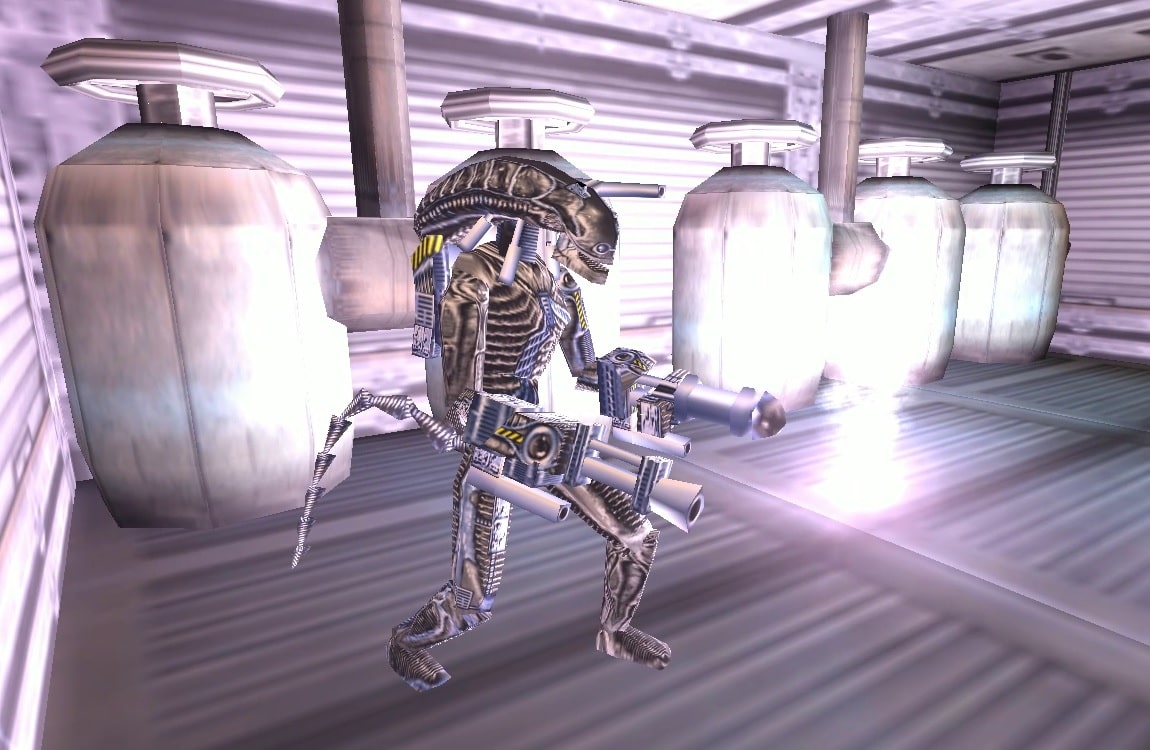 The Xenoborg from Aliens vs. Predator 1999