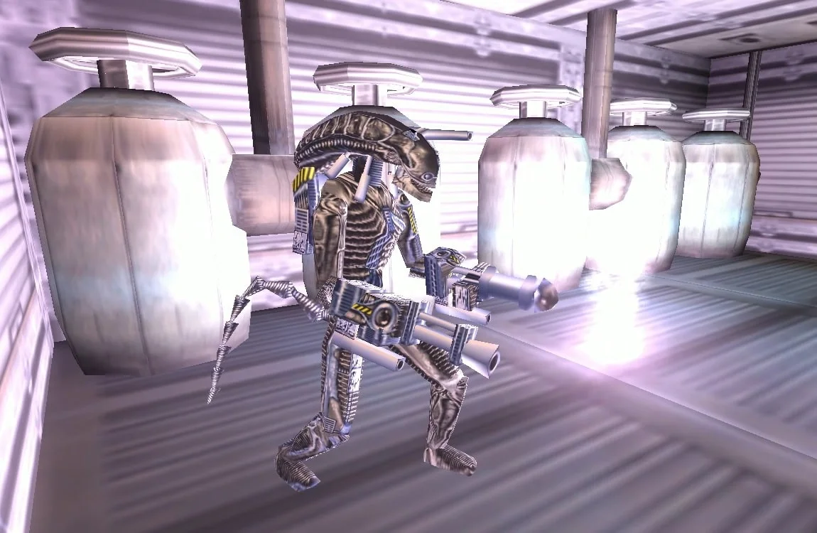 The Xenoborg from Aliens vs. Predator 1999