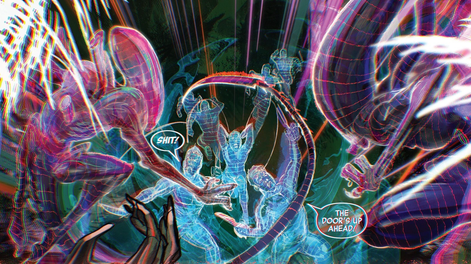 Xenomorph vision in Alien: Paradiso