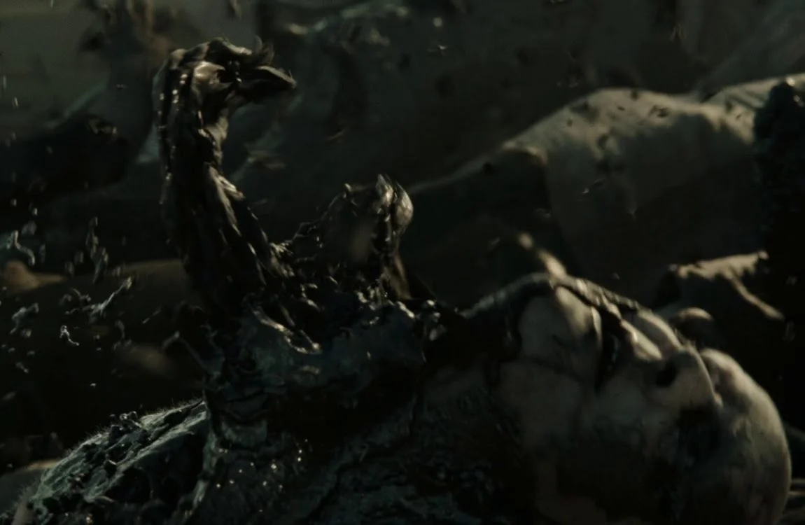 The Black Goo infesting Engineers in Alien: Covenant