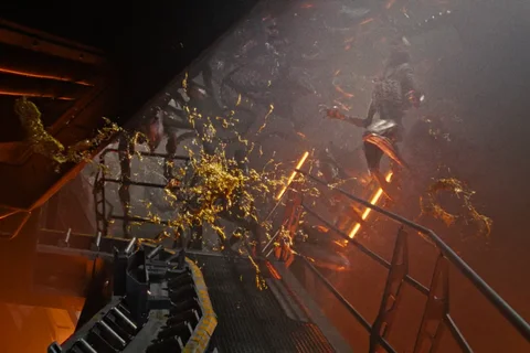 Xenomorphs killed by acid rain in Alien: Romulus