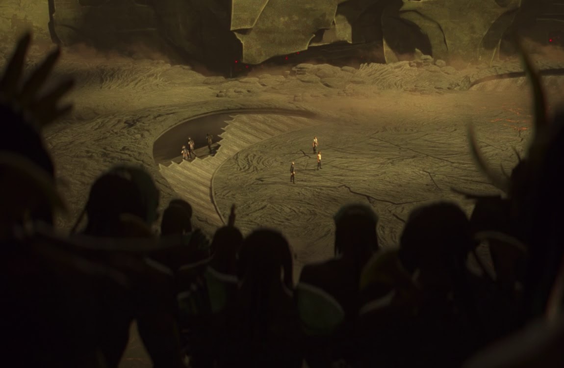 A Gladiatorial arena from Predator: Killer Of Killers