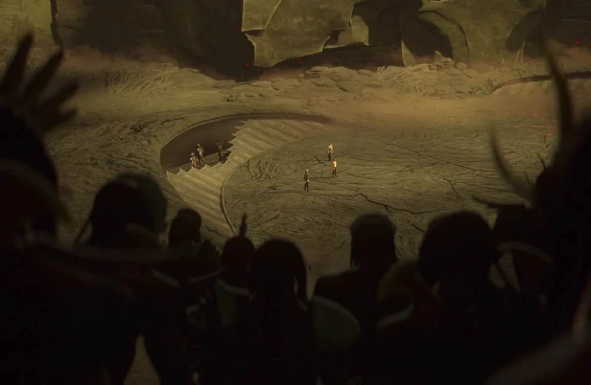 A Gladiatorial arena from Predator: Killer Of Killers