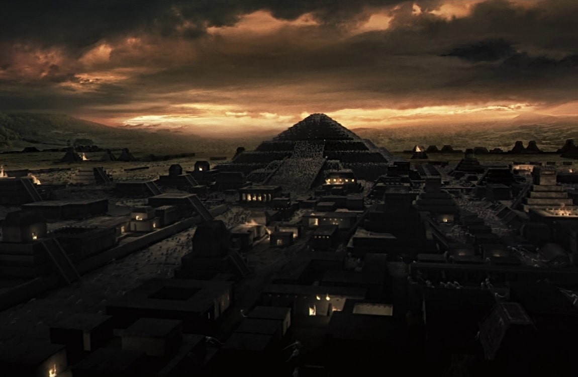 An ancient Pyramid from Alien vs. Predator 2004