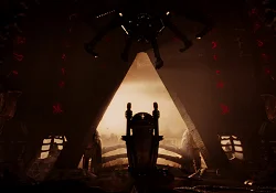 Yautja Architecture visible in the home of Wolf Predator