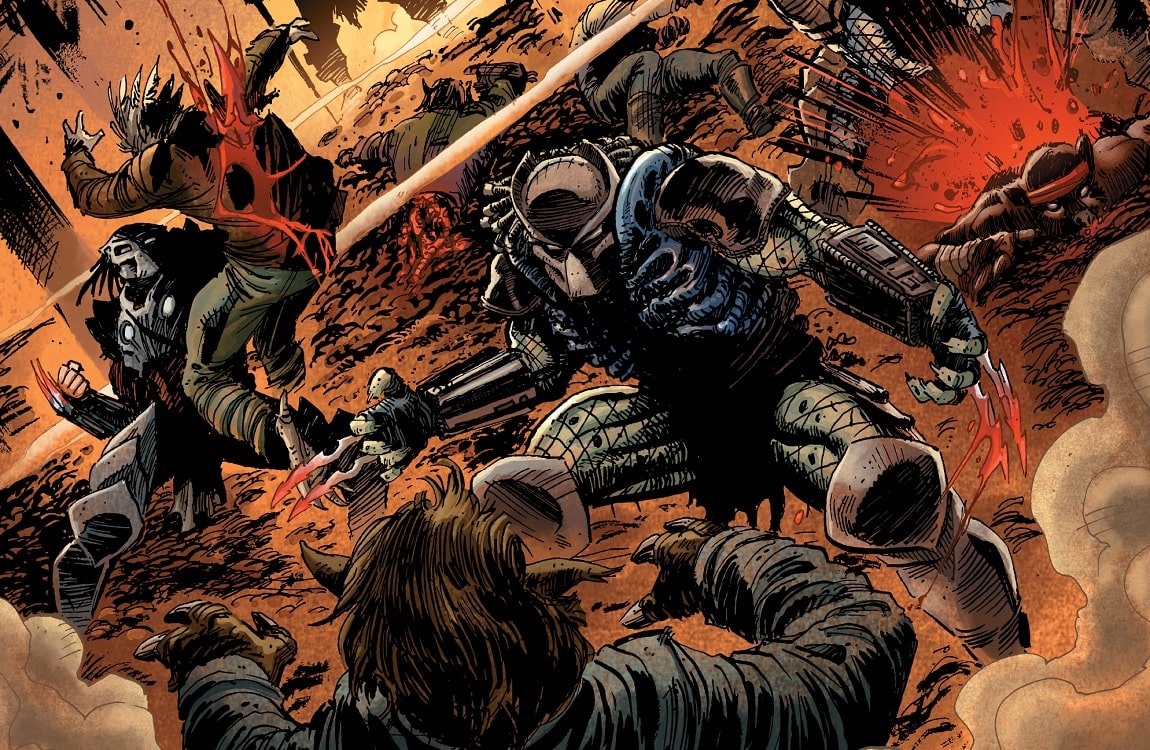 Predator vs. Judge Dredd vs. Aliens: Splice and Dice