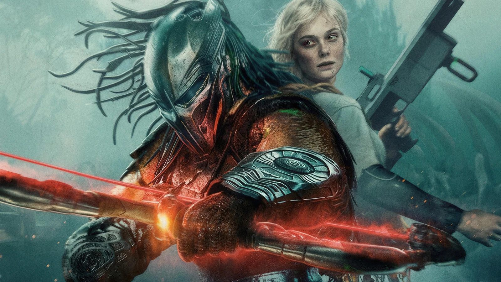 A Yautja Bow used by Dek Predator from Predator: Badlands