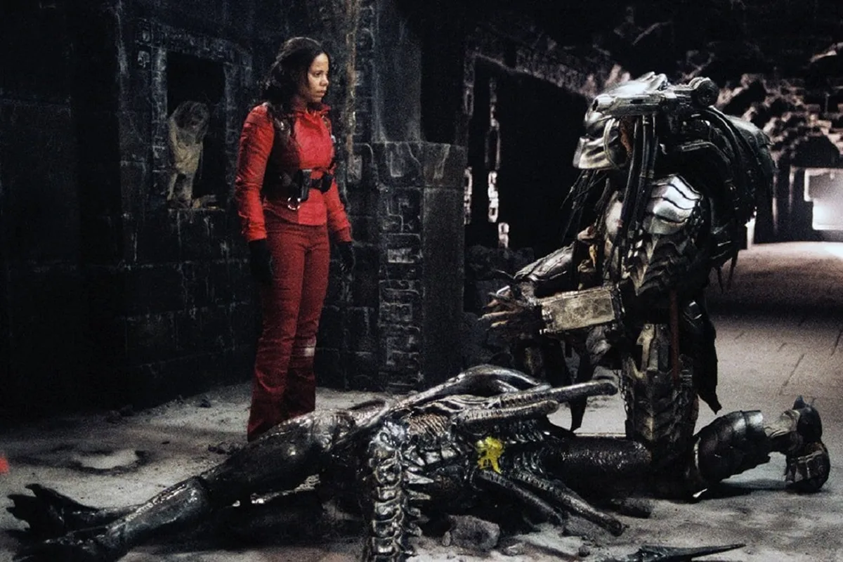 Scar Predator with Lex from Alien vs. Predator 2004