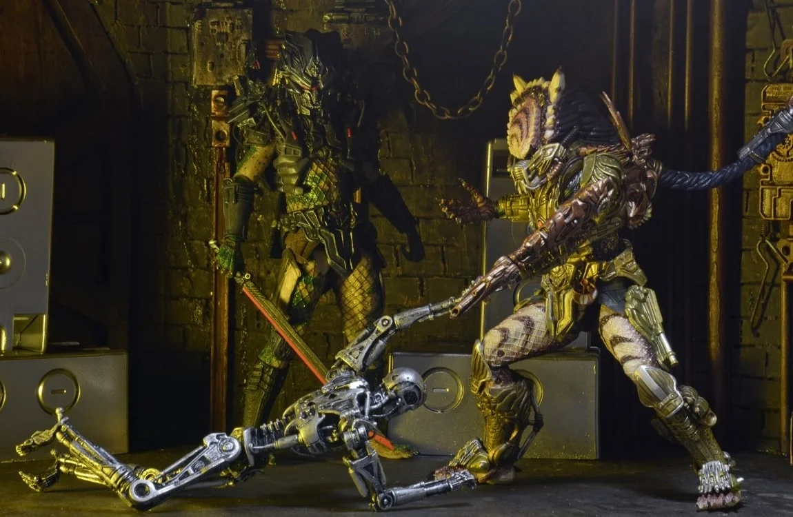 Spiked Tail Predator with extraordinarily long Dreadlocks