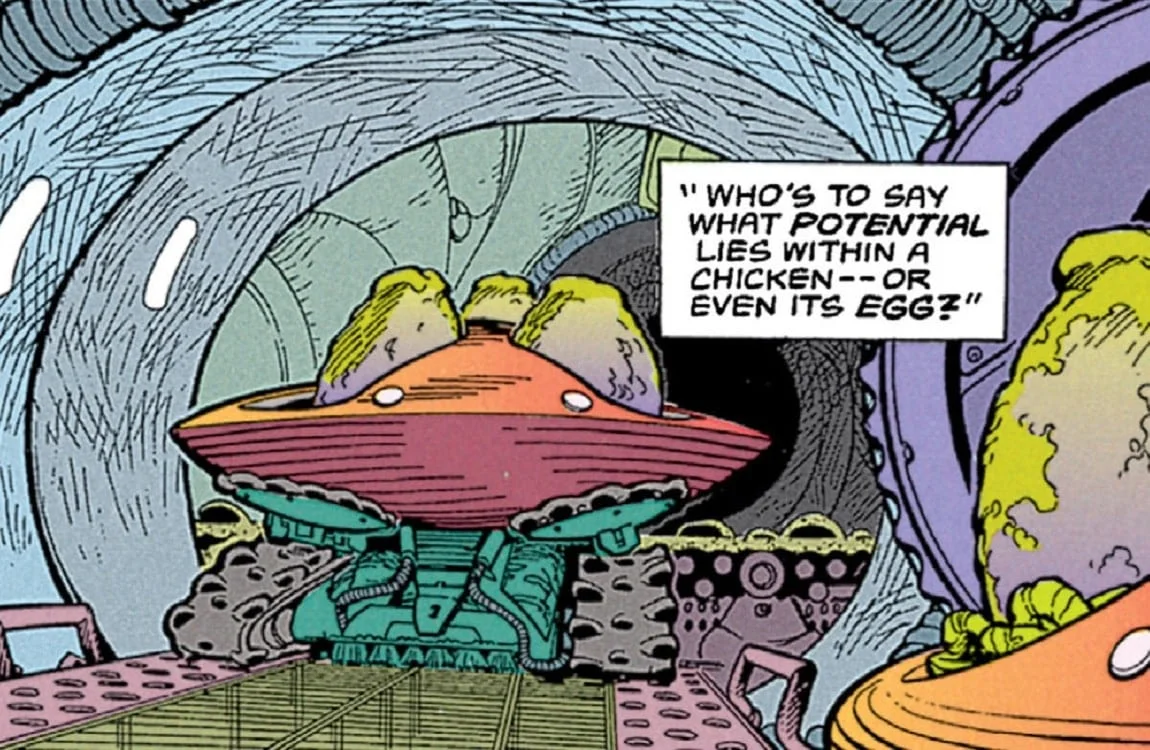 An Alien Egg Transporter