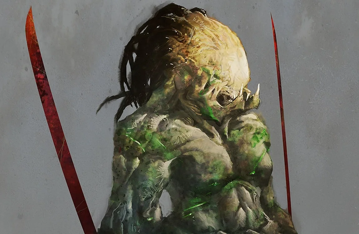 A blind Yautja