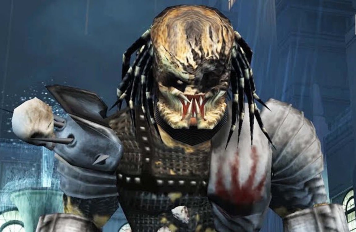 Scarface Predator who lost an eye