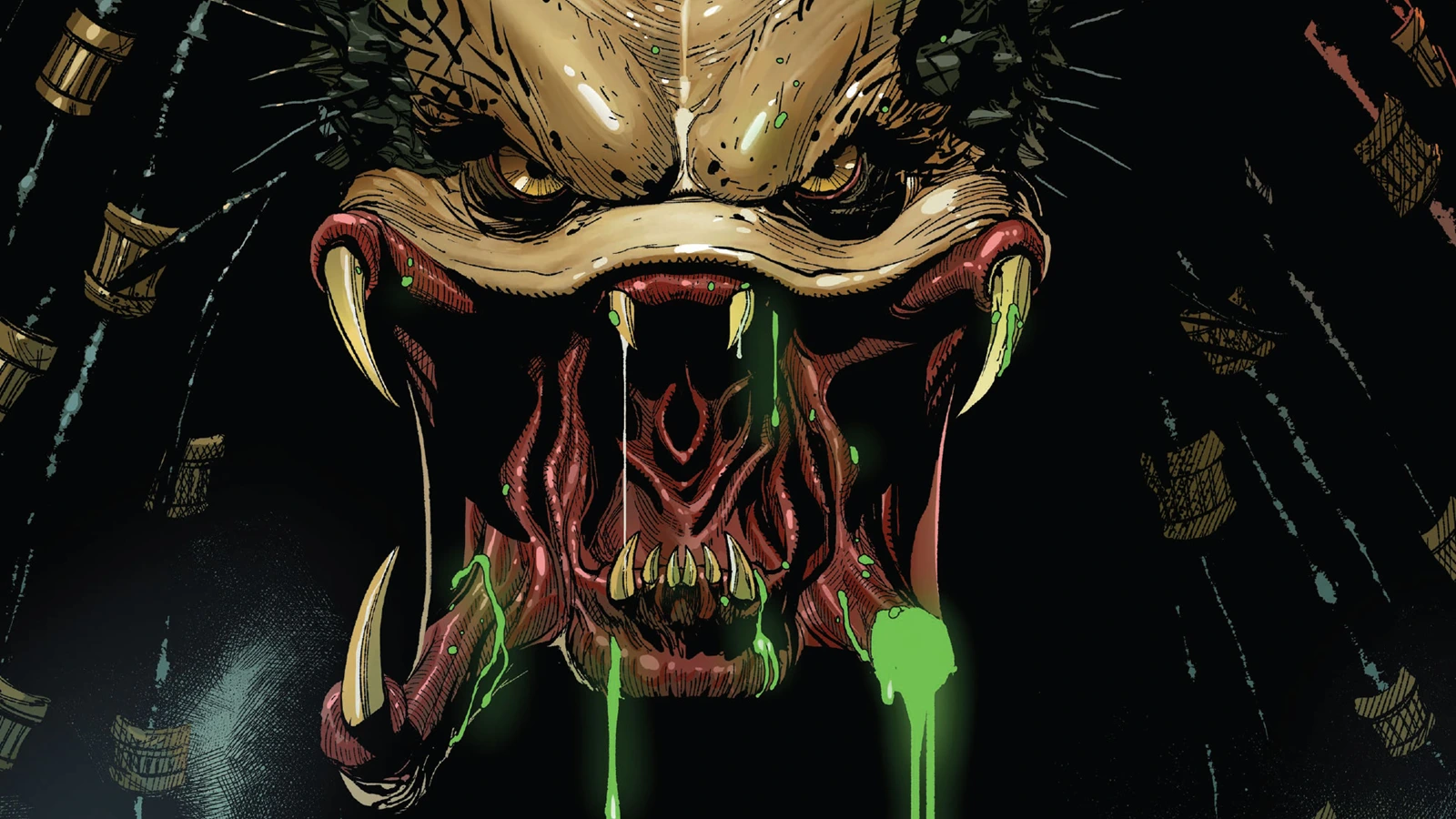 Theta on the cover of the first Predator series by Marvel