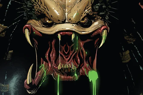 Theta on the cover of the first Predator series by Marvel
