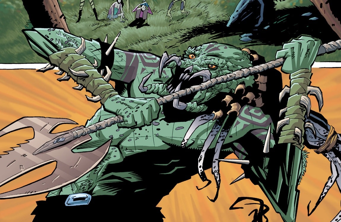 The Ancient Predator from the Predator: Homeworld comic