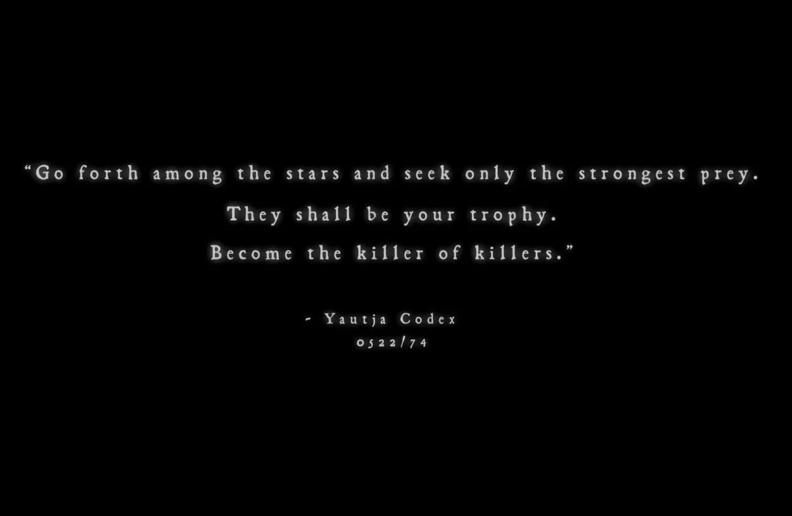 The Yautja Codex from Predator: Killer Of Killers