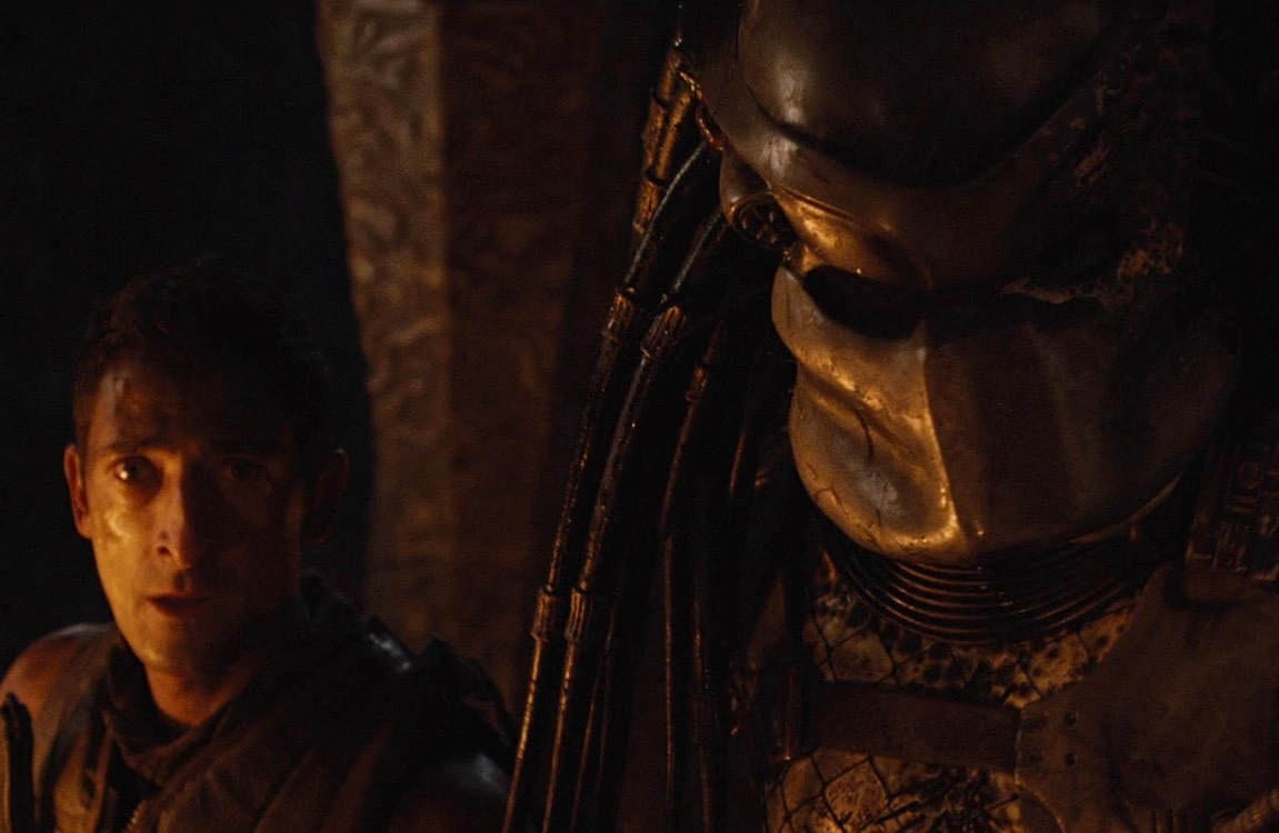 Royce and The Crucified Predator from Predators