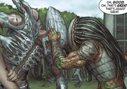 Ahab Predator greeting Elden