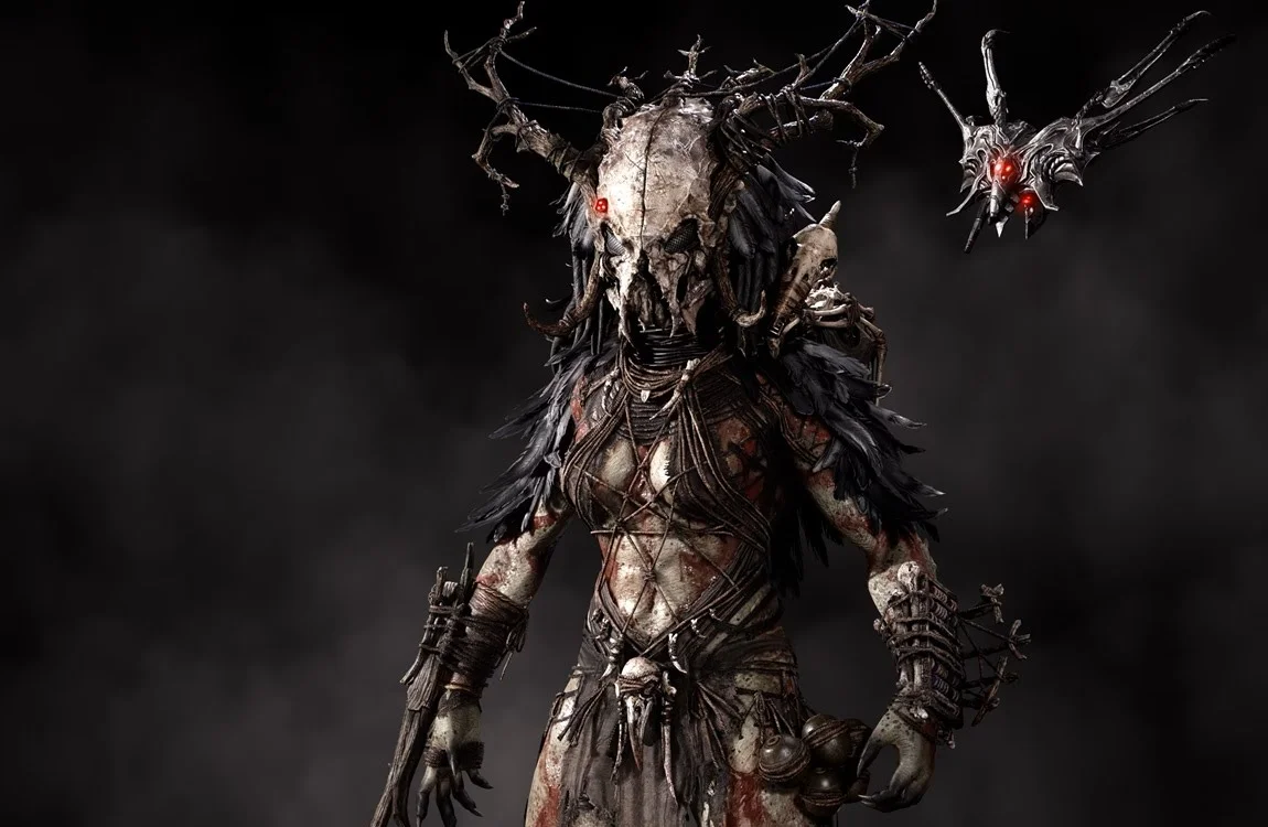 Witch Predator with grenades on her belt