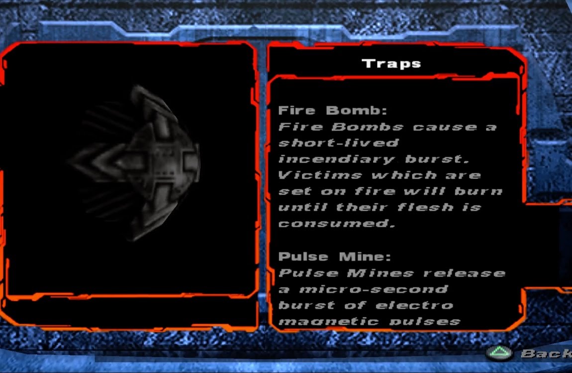 A Yautja Fire bomb from Predator: Concrete Jungle