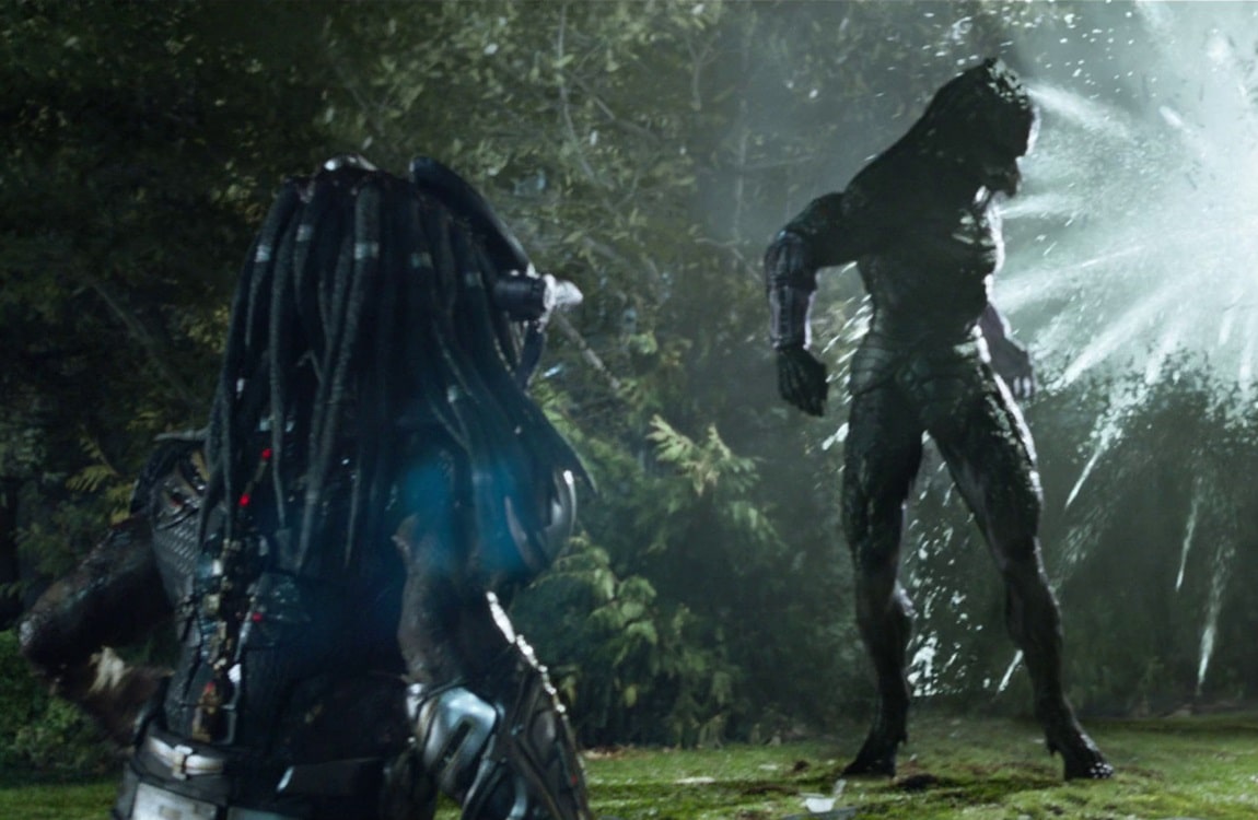 The Upgrade Predator from The Predator, the tallest Predator ever known