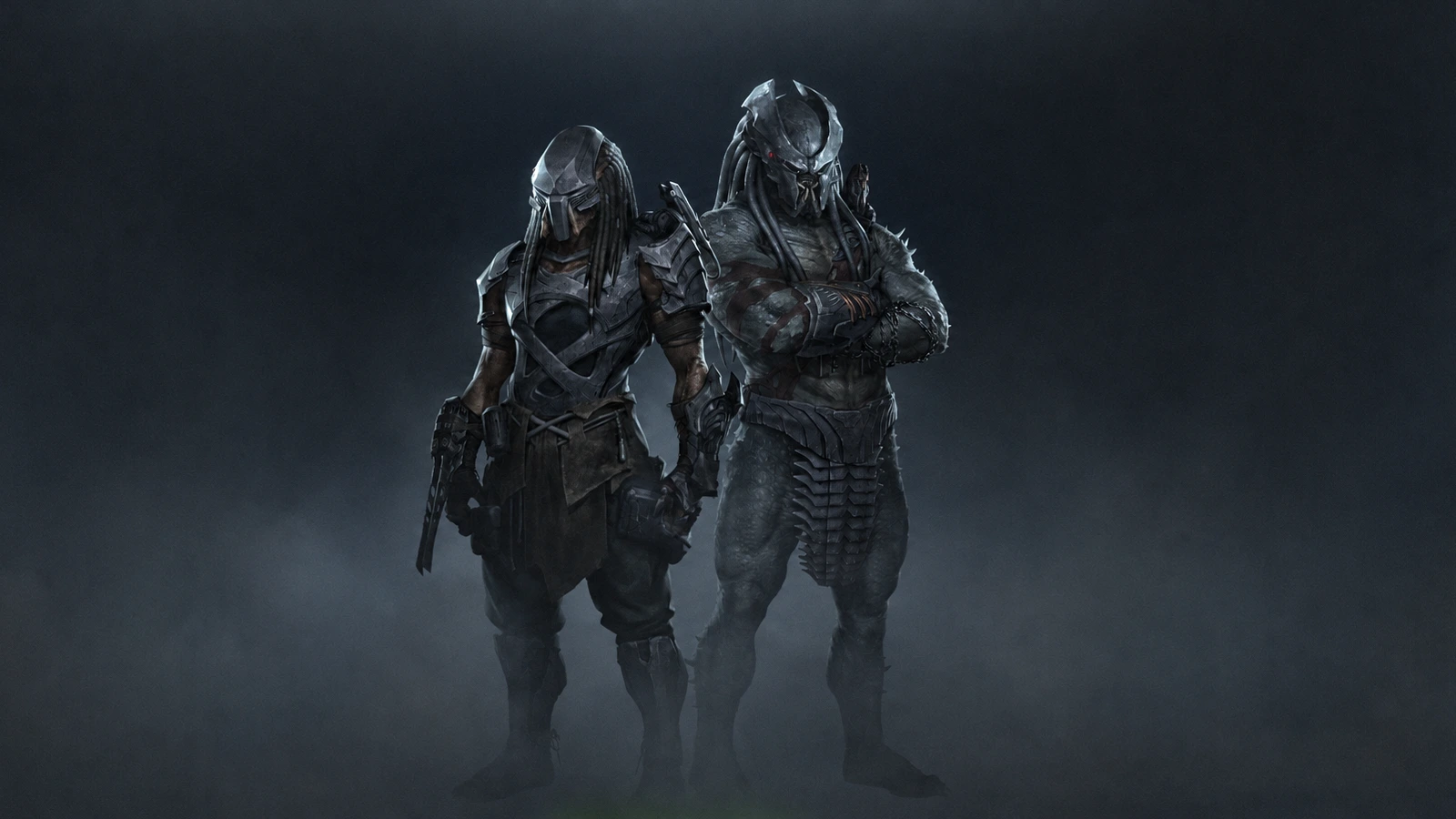 Oni and Jotun Predator height comparison