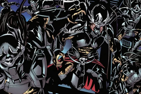 The Prince Predator during his invasion of Wakanda from Predator vs. Black Panther