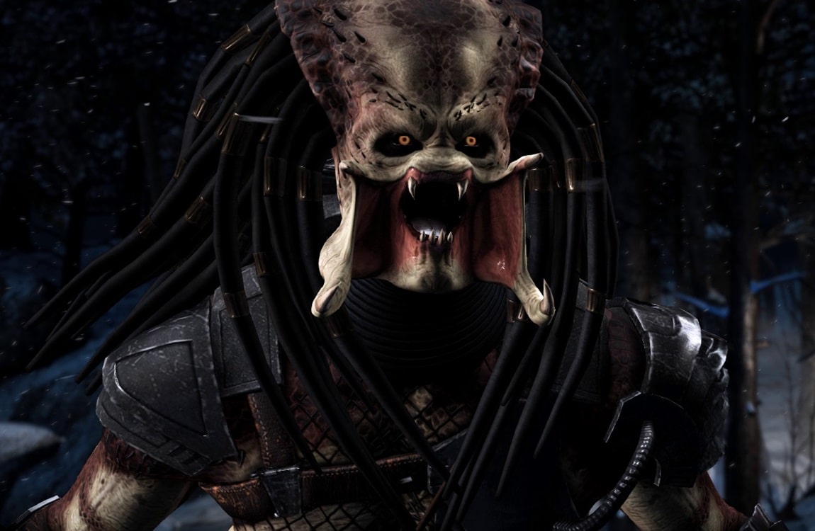 The Mortal Kombat Predator laughing