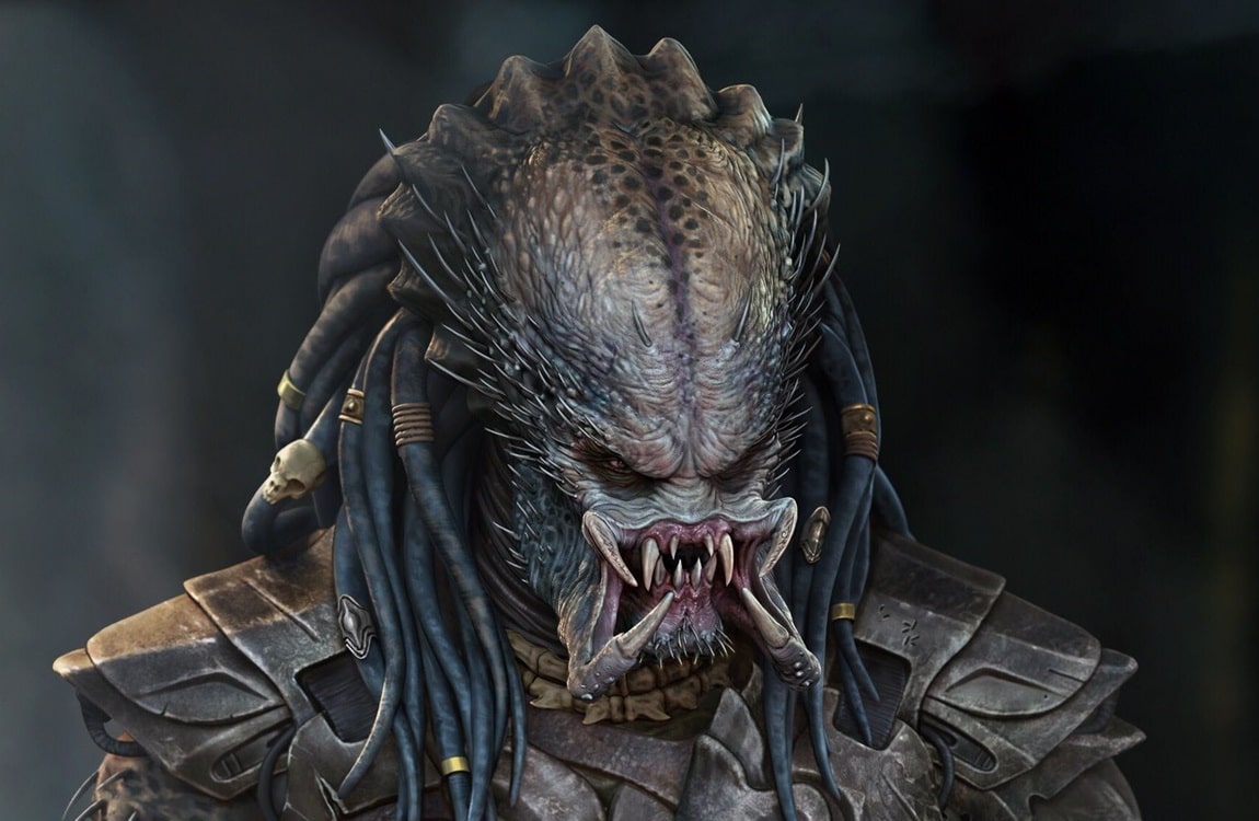 Concept art for the Elder Predator from Alien vs. Predator