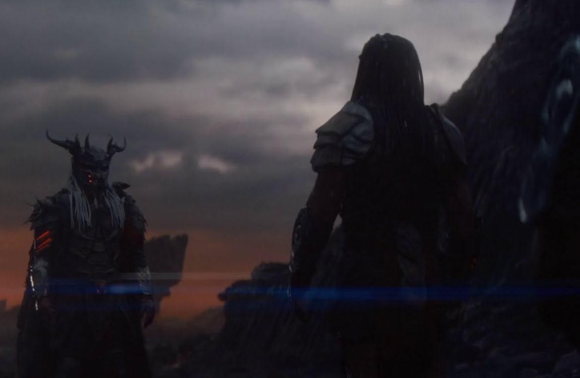 Njohrr and Kwei from Predator: Badlands