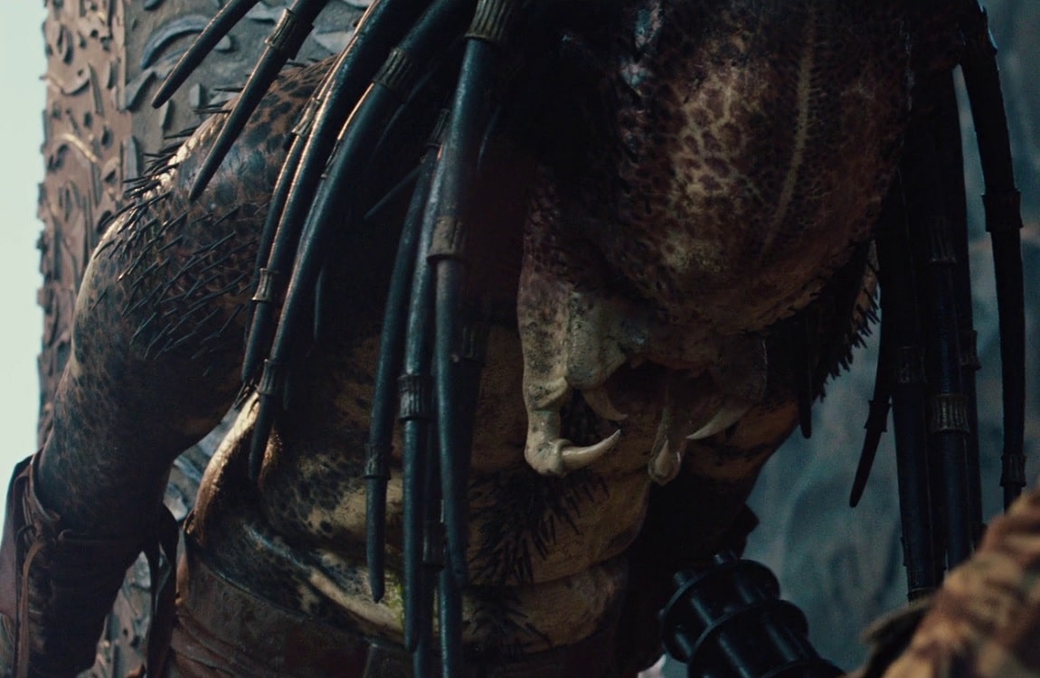 The bodyhair of the Classic Predator in Predators