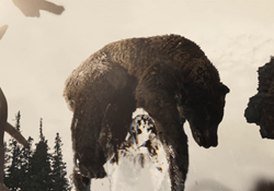 Feral Predator lifts a bear