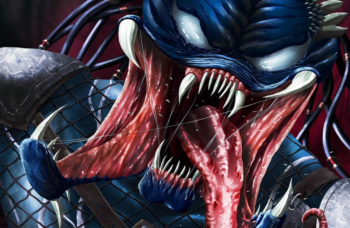 The Venom-Predator tongue from Marvel comics