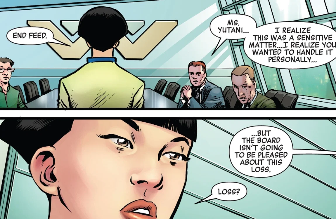 Miss Yutani from Aliens: Aftermath