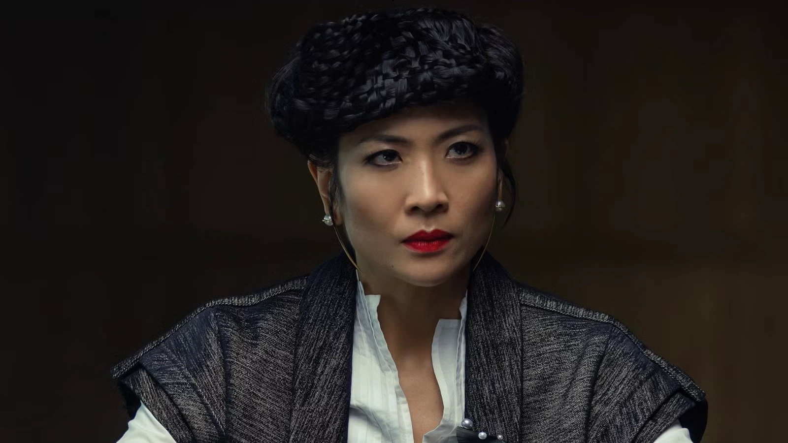 Yutani, the Weyland-Yutani CEO played by Sandra Yi Sencindiver in Alien: Earth